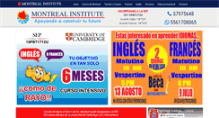 Desktop Screenshot of montrealinstitute.net